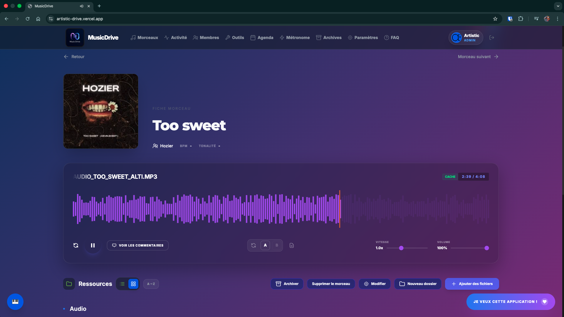 Capture Music Drive